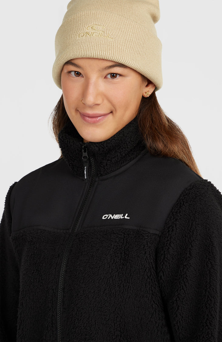 Polaire à zip intégral FWC'Cruz Fuzzy | Black Out