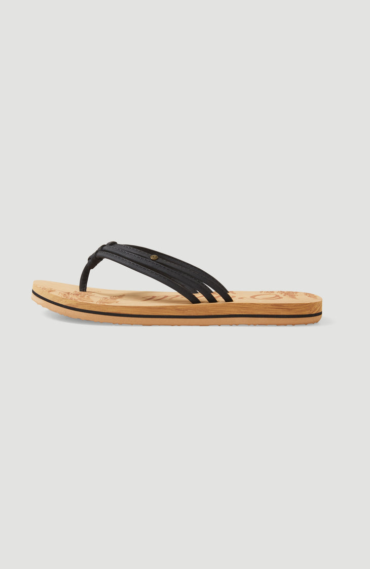 Tongs Ditsy | Black Out