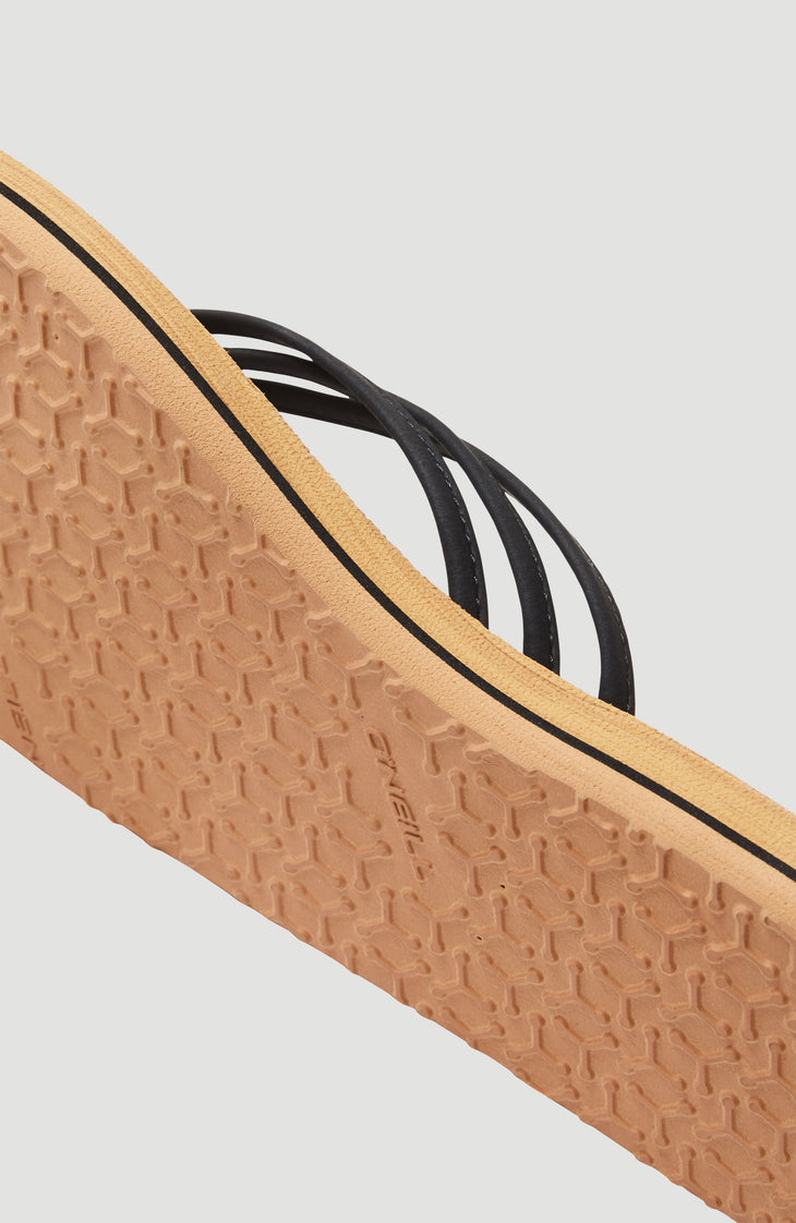 Tongs Ditsy | Black Out