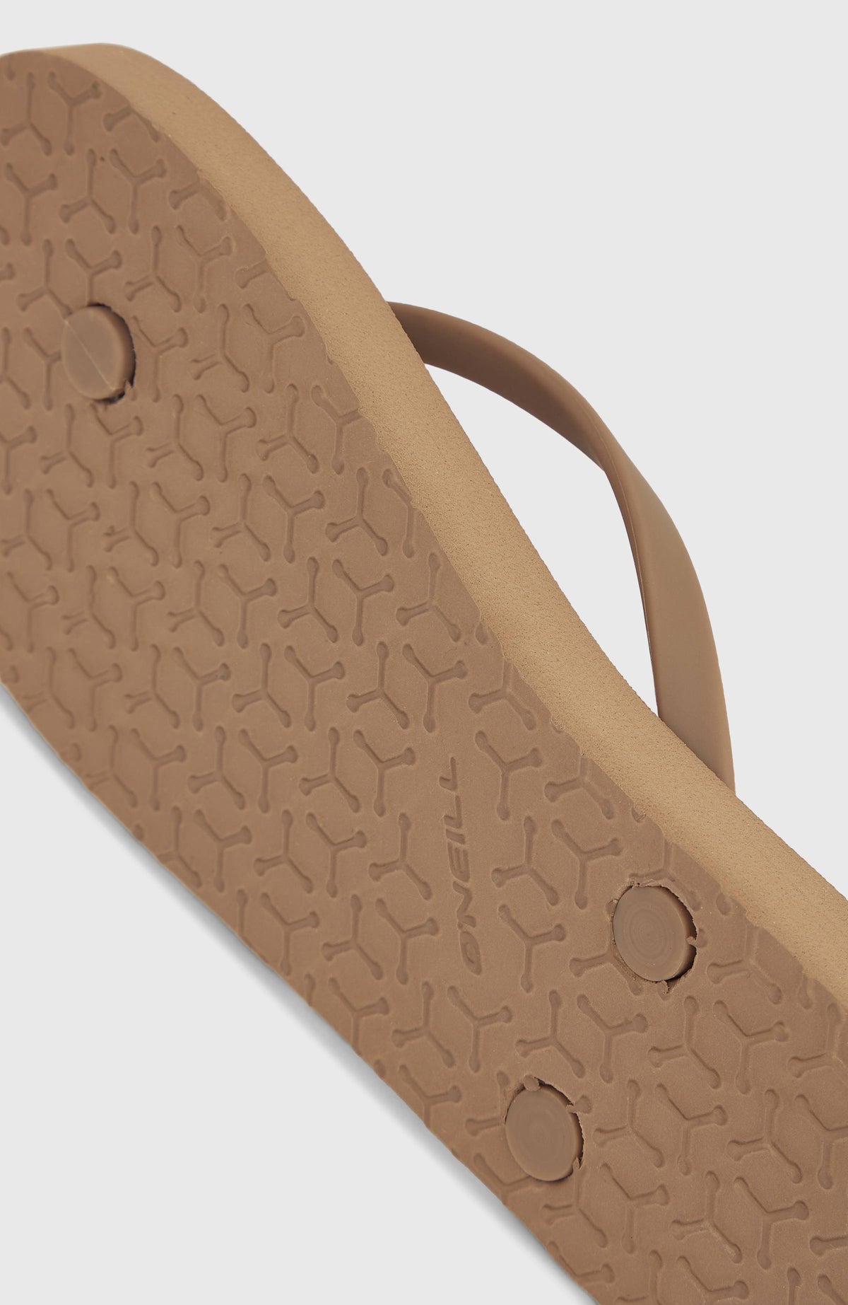 Tongs Profile à petit logo | Pure Cashmere