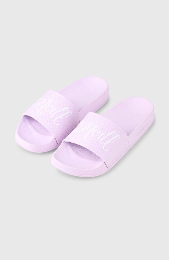 Claquettes O'Neill Script | Pale Lavender