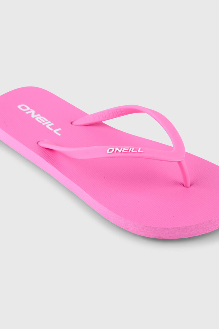 Tongs Profile à petit logo | Electric Fuschia