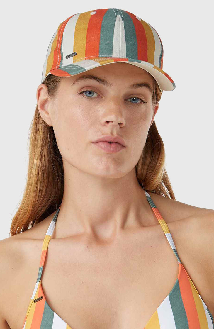 Casquette Mix and Match Seacoast | Orange Multistripe