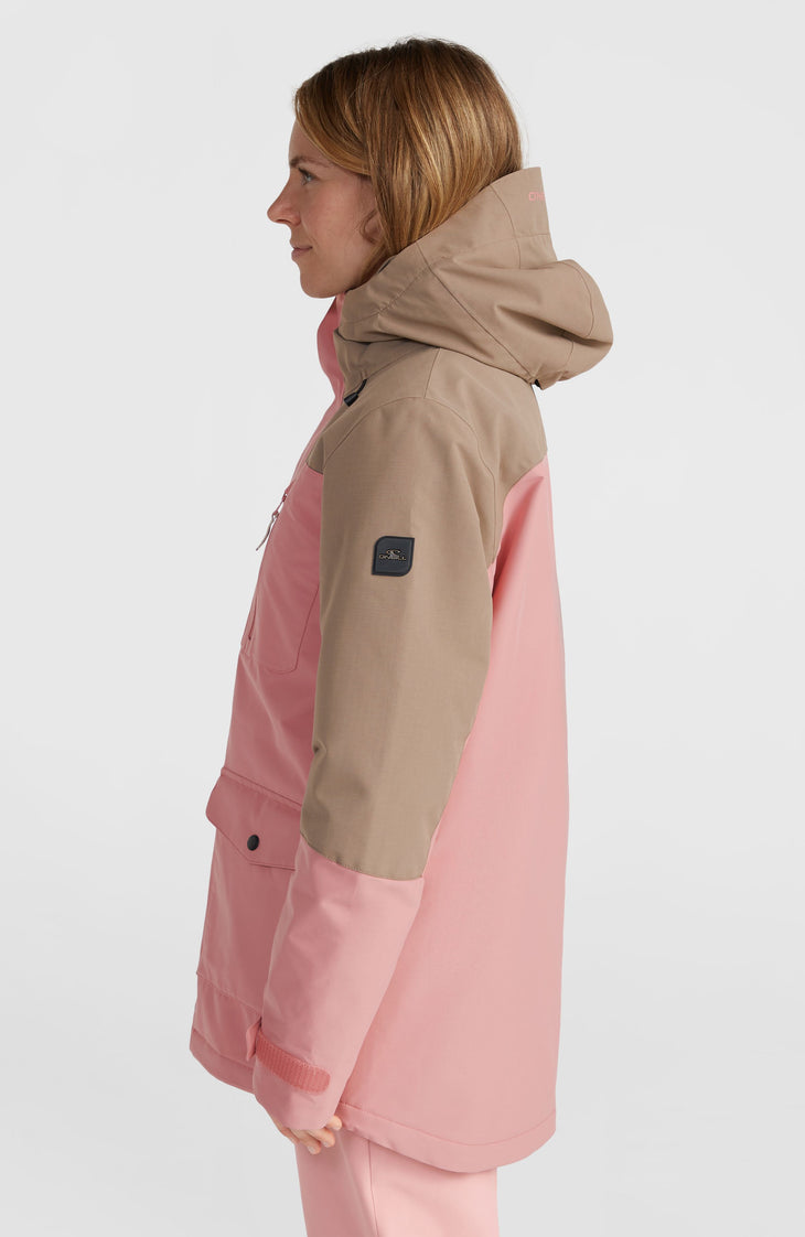 Veste de ski Utility Hybrid | Genuine Pink Colour Block