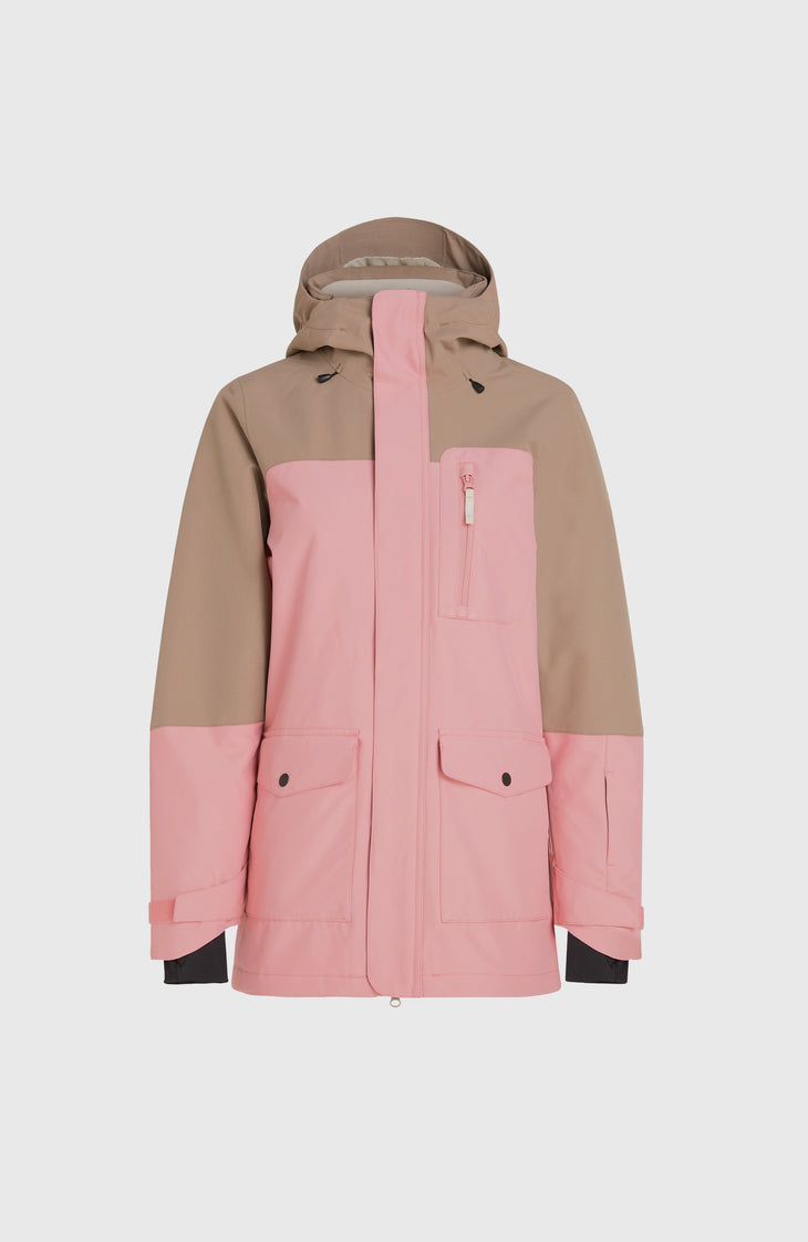 Veste de ski Utility Hybrid | Genuine Pink Colour Block