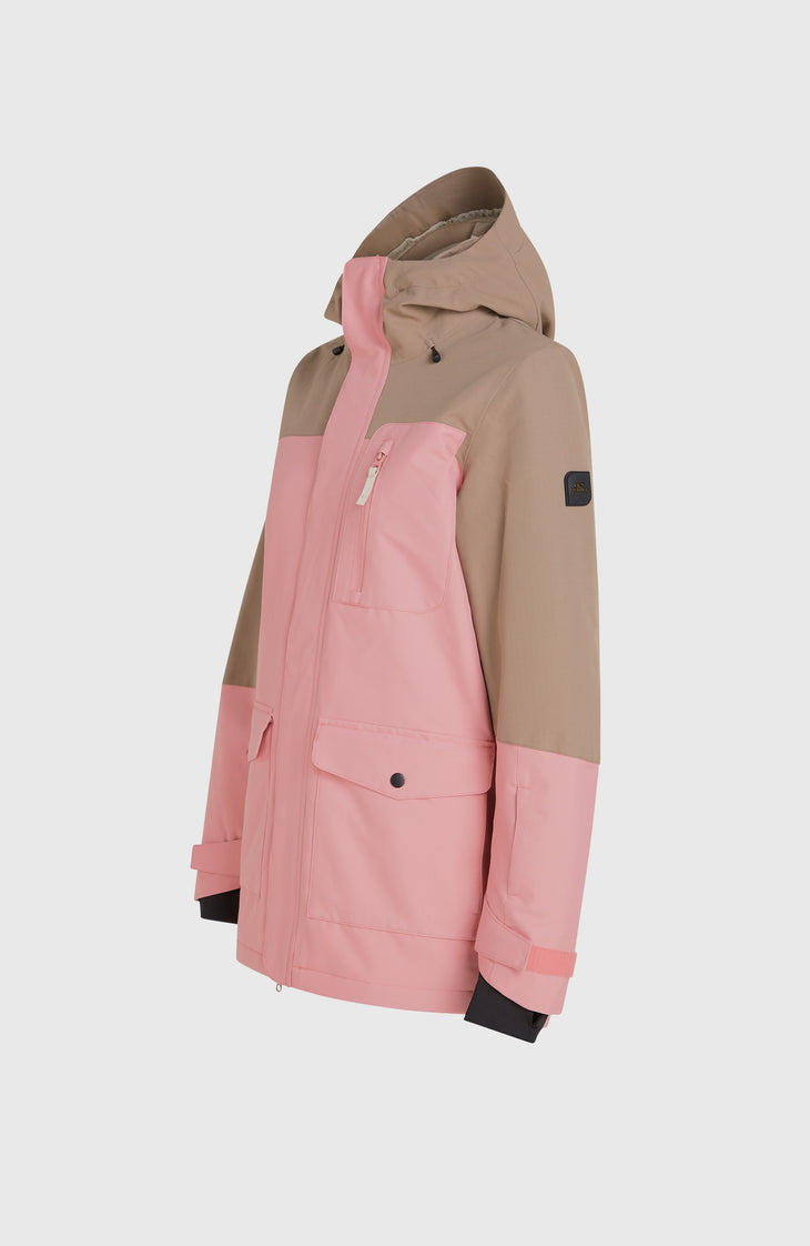 Veste de ski Utility Hybrid | Genuine Pink Colour Block