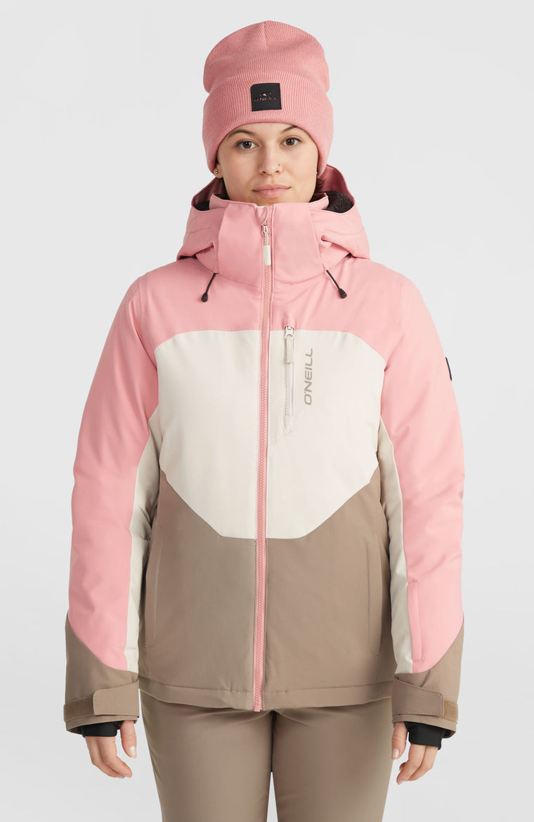 Veste de ski Carbonite | Genuine Pink Colour Block Veste de ski Carbonite | Genuine Pink Colour Block