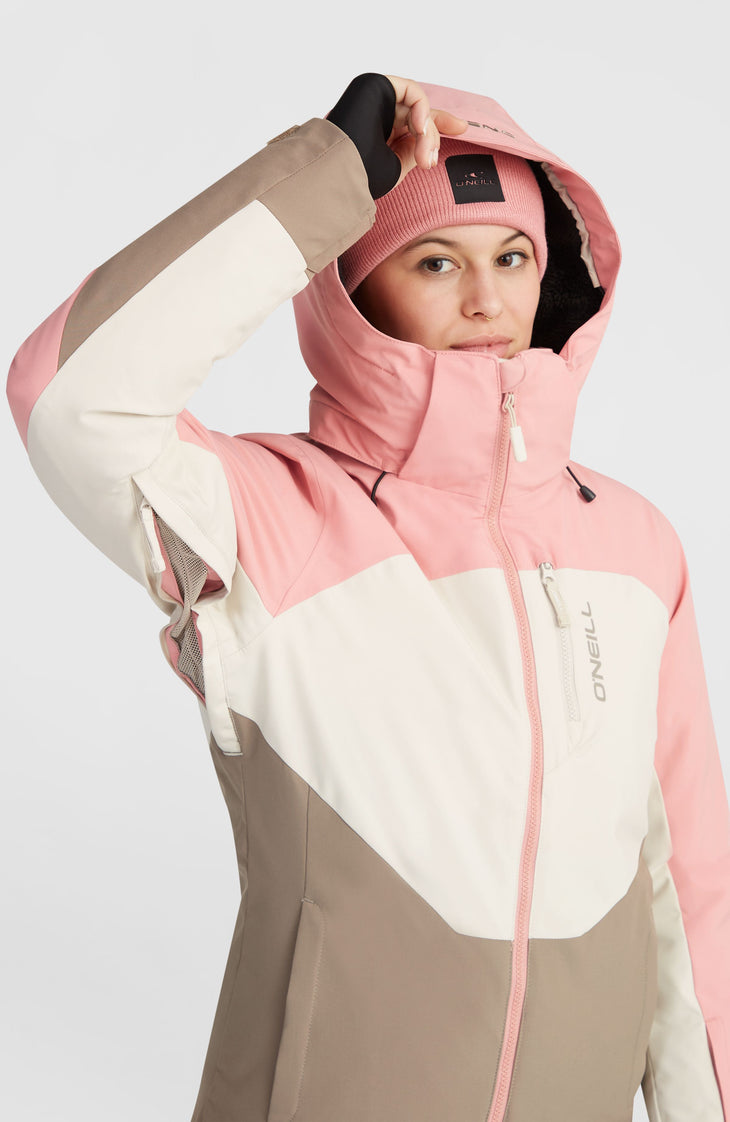 Veste de ski Carbonite | Genuine Pink Colour Block