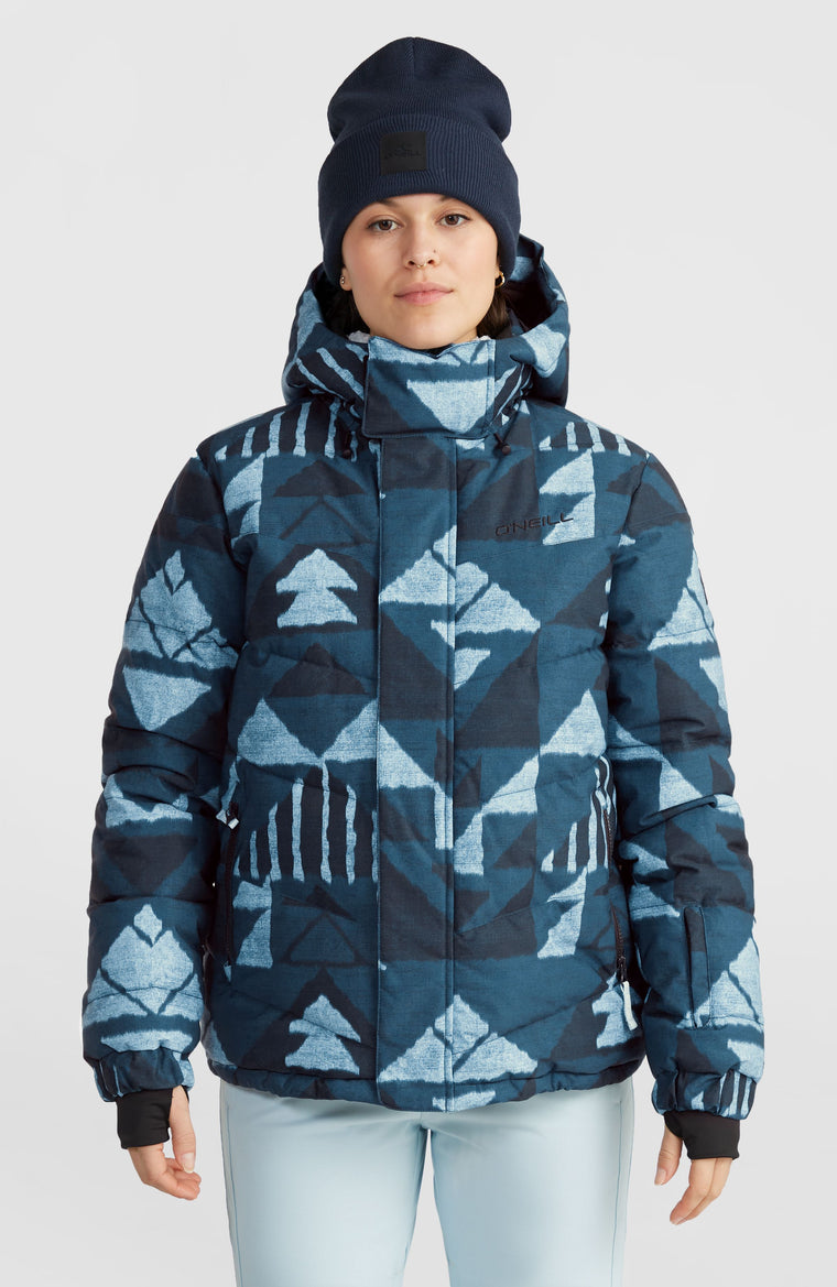 Doudoune Z.E.N Hybrid | Blue Triangle Ikat Doudoune Z.E.N Hybrid | Blue Triangle Ikat