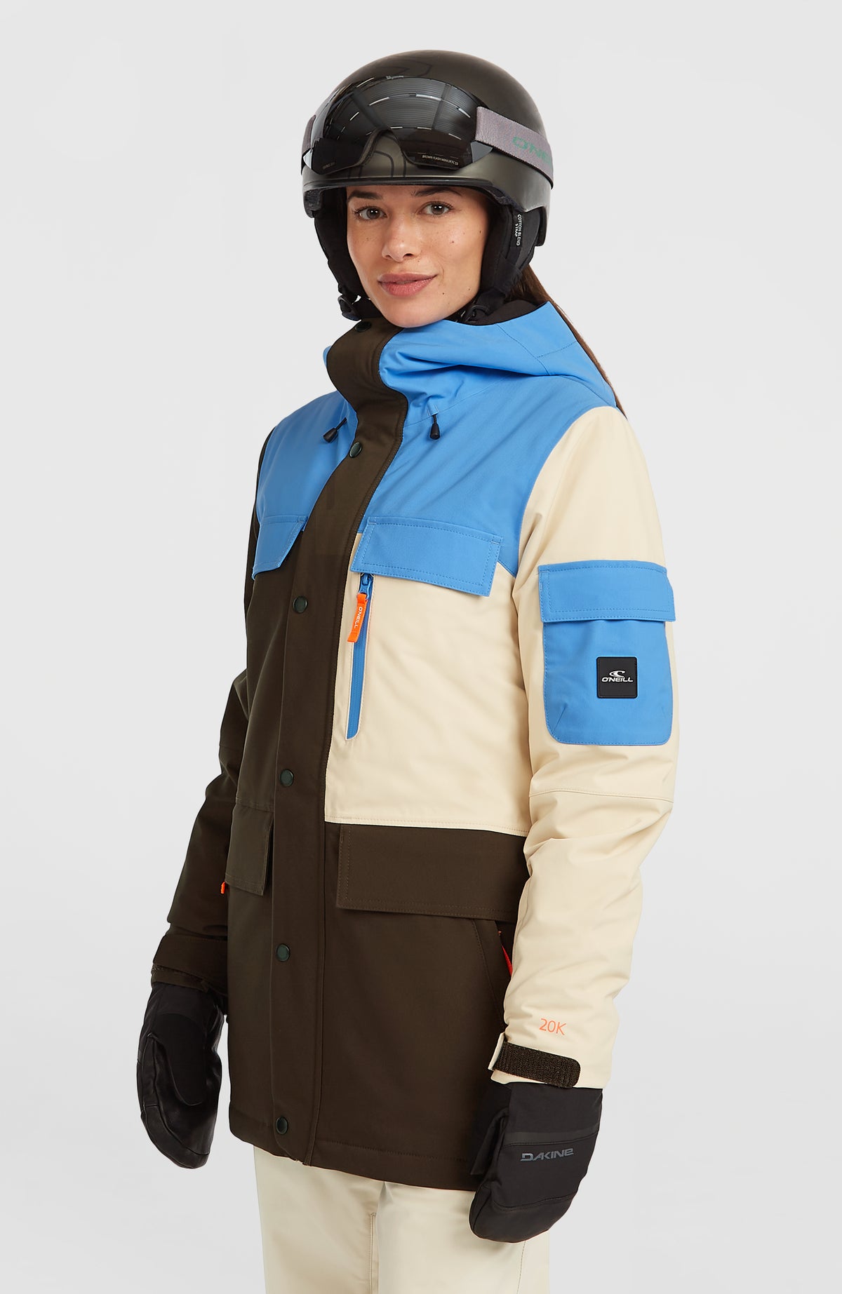 Veste de ski FWC'Peak Pro | Blue Poppy Colour Block