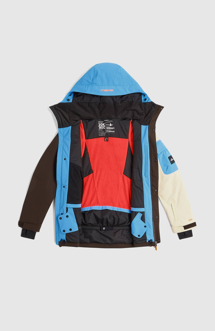 Veste de ski FWC'Peak Pro | Blue Poppy Colour Block