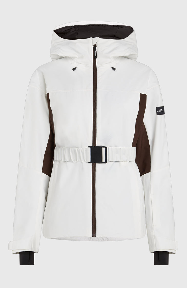 Veste de ski à ceinture FWC'Cruz Hybrid | Snow White Colour Block