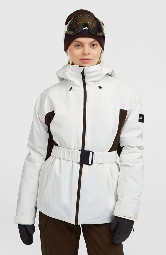 Veste de ski à ceinture FWC'Cruz Hybrid | Snow White Colour Block