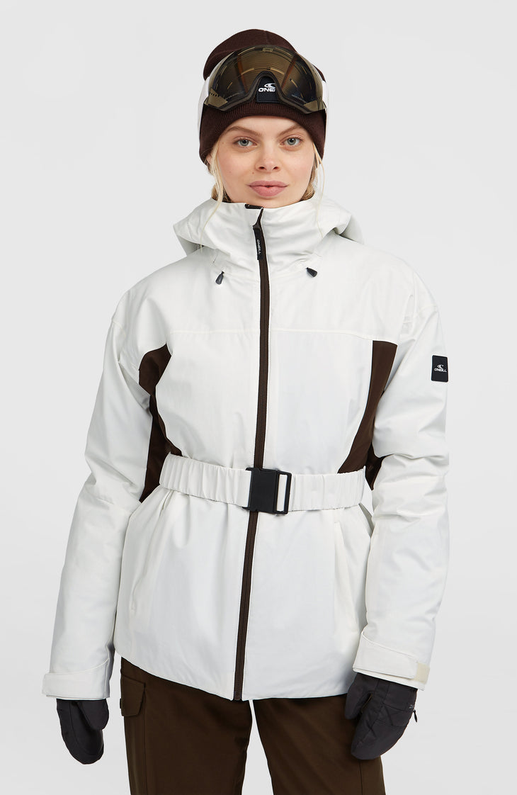 Veste de ski à ceinture FWC'Cruz Hybrid | Snow White Colour Block