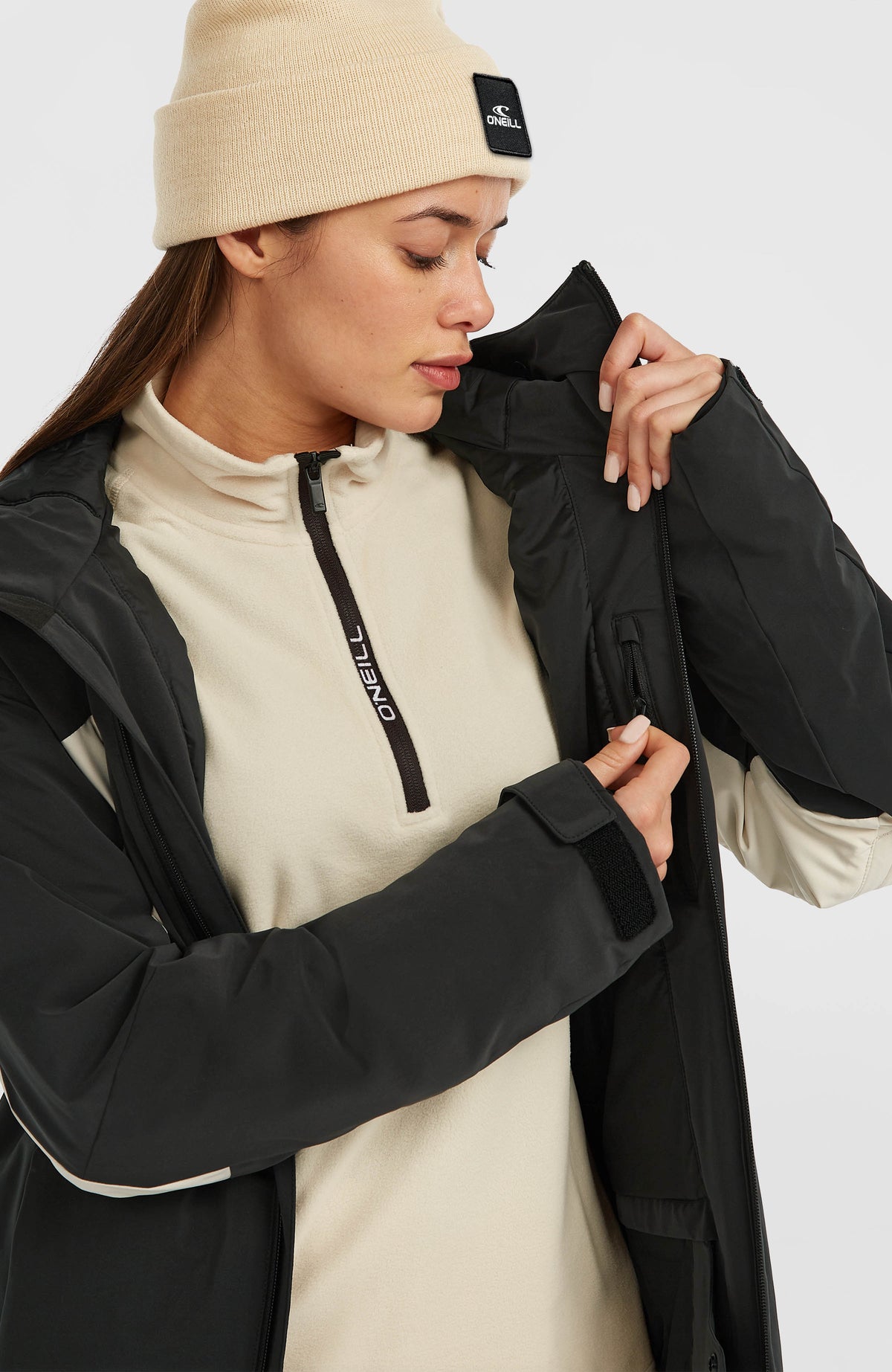 Veste de ski à ceinture FWC'Cruz Hybrid | Black Out Colour Block