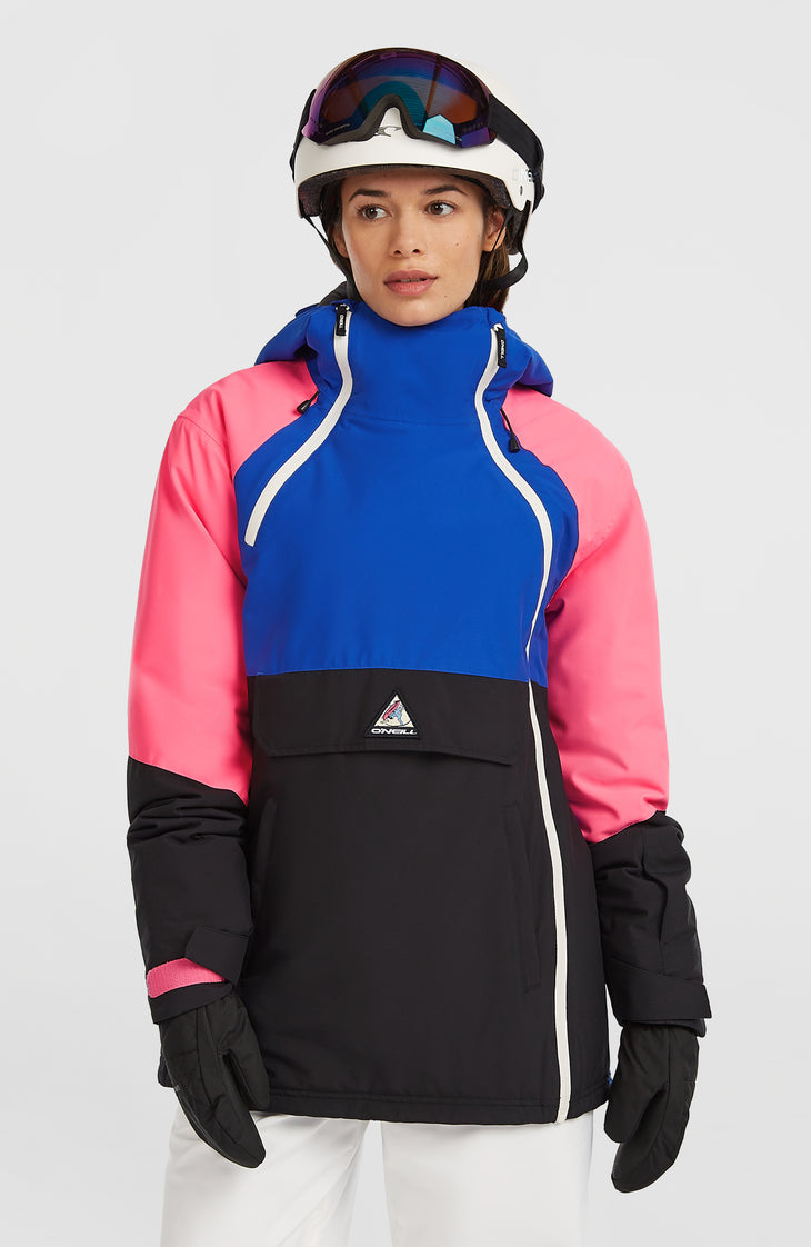 Veste de ski asymétrique FWC'Play | Active Blue Colour Block