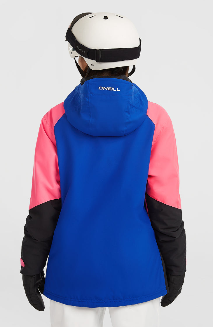 Veste de ski asymétrique FWC'Play | Active Blue Colour Block