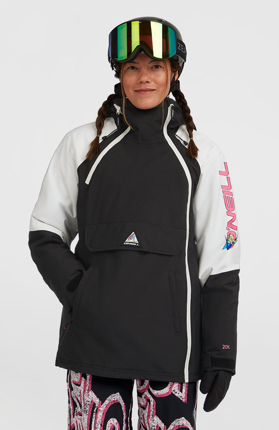 Veste de ski asymétrique FWC'Play | Black Out Colour Block