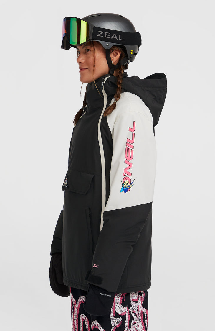 Veste de ski asymétrique FWC'Play | Black Out Colour Block