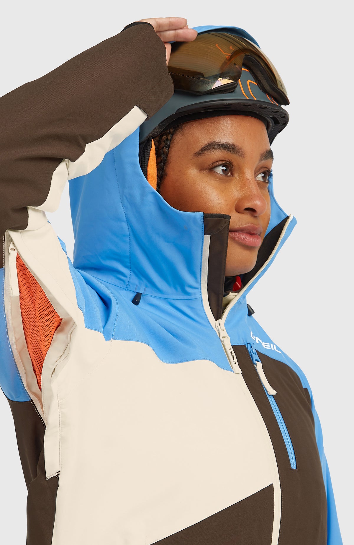 Veste de ski FWC'Cruz Triple | Blue Poppy Colour Block