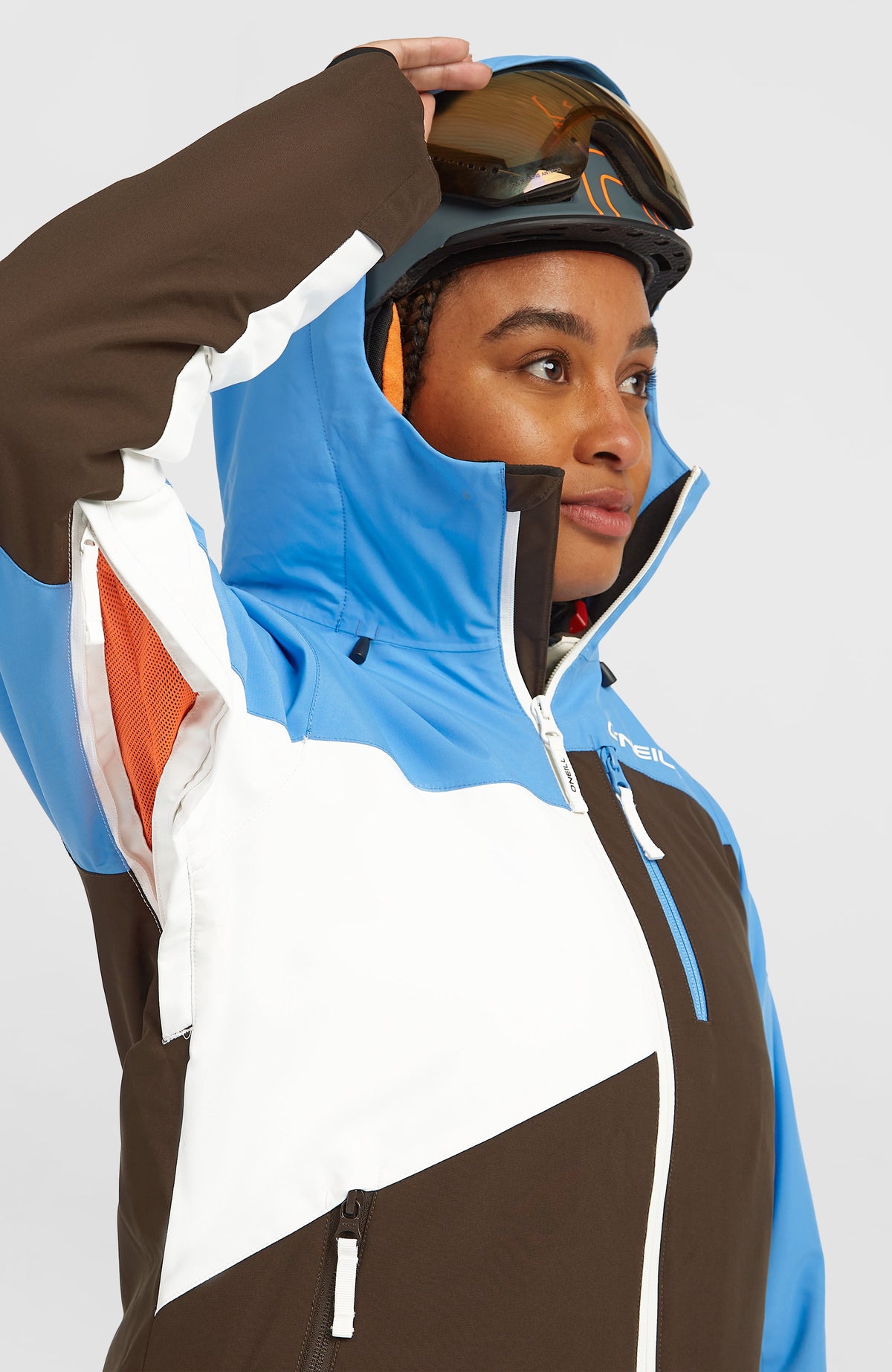 Veste de ski FWC'Cruz Triple | Blue Poppy Colour Block
