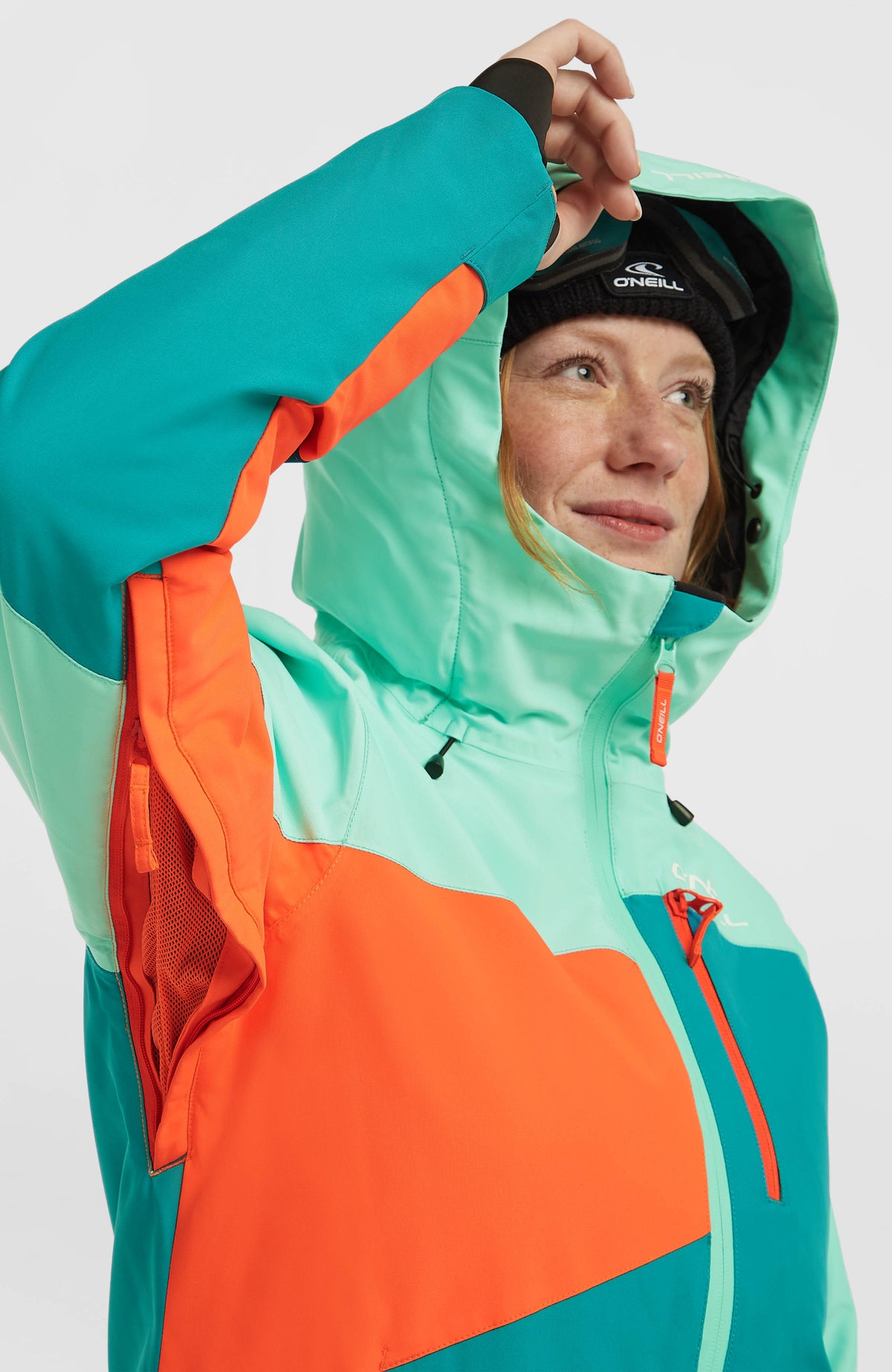 Veste de ski FWC'Cruz Triple | Retro Mint Colour Block