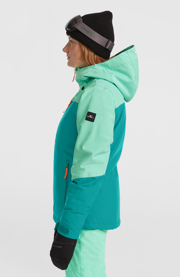 Veste de ski FWC'Cruz Triple | Retro Mint Colour Block