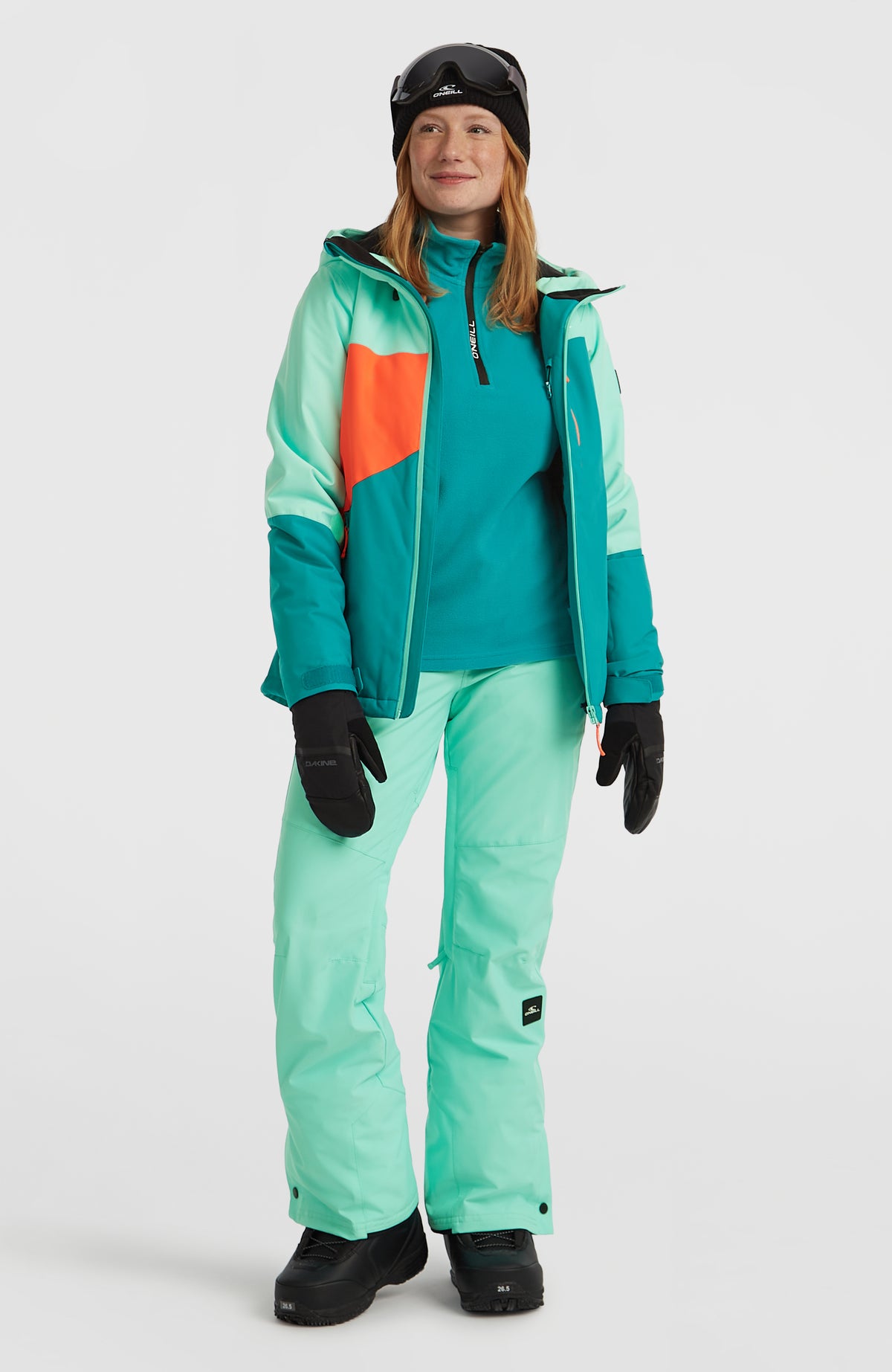 Veste de ski FWC'Cruz Triple | Retro Mint Colour Block