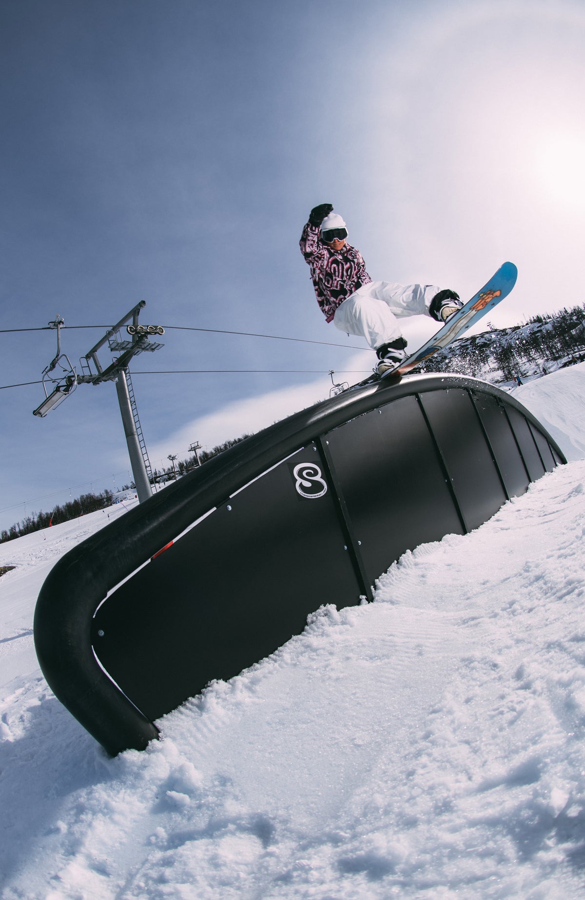 Veste de ski et snowboard FWC'Play Park Anorak | White Legacy