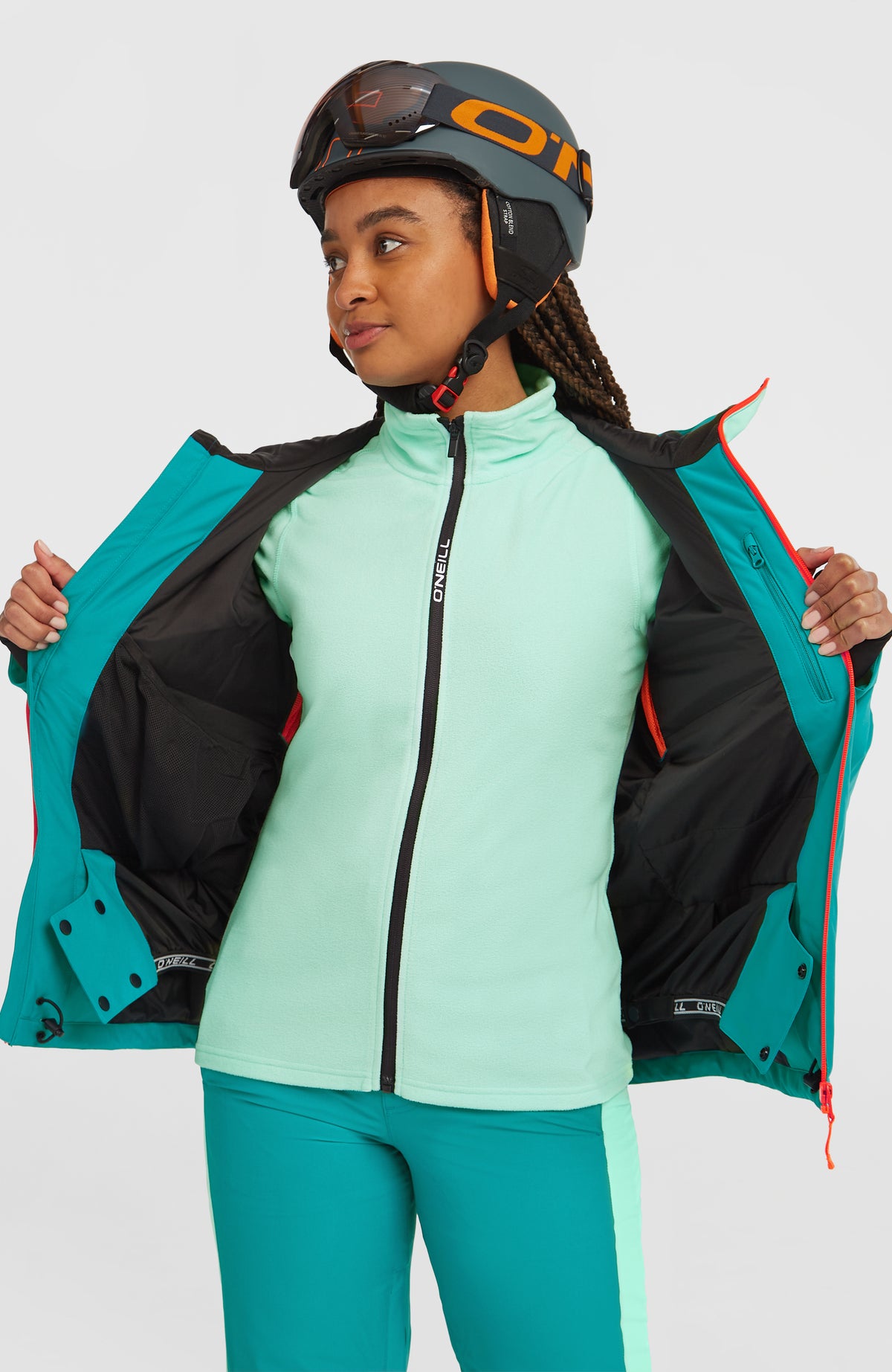 Veste de ski FWC'Cruz Duo | Island Breeze Colour Block