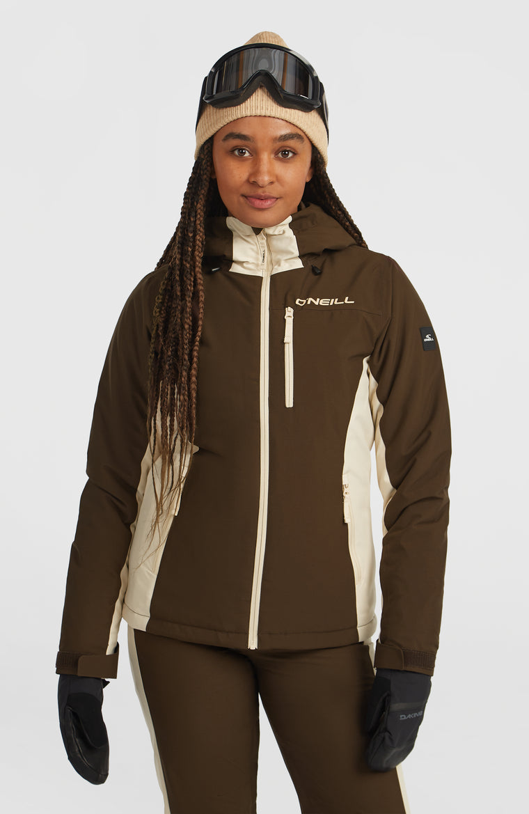 Veste de ski FWC'Cruz Duo | Coffee Bean Colour Block Veste de ski FWC'Cruz Duo | Coffee Bean Colour Block