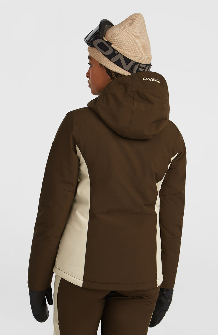 Veste de ski FWC'Cruz Duo | Coffee Bean Colour Block