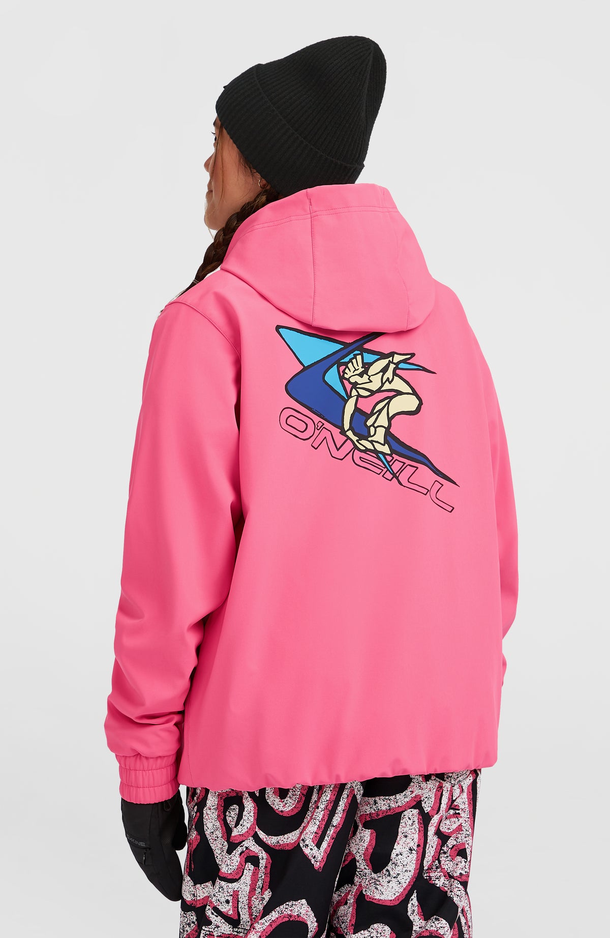 Sweat à capuche Softshell FWC'Play | Skater Pink