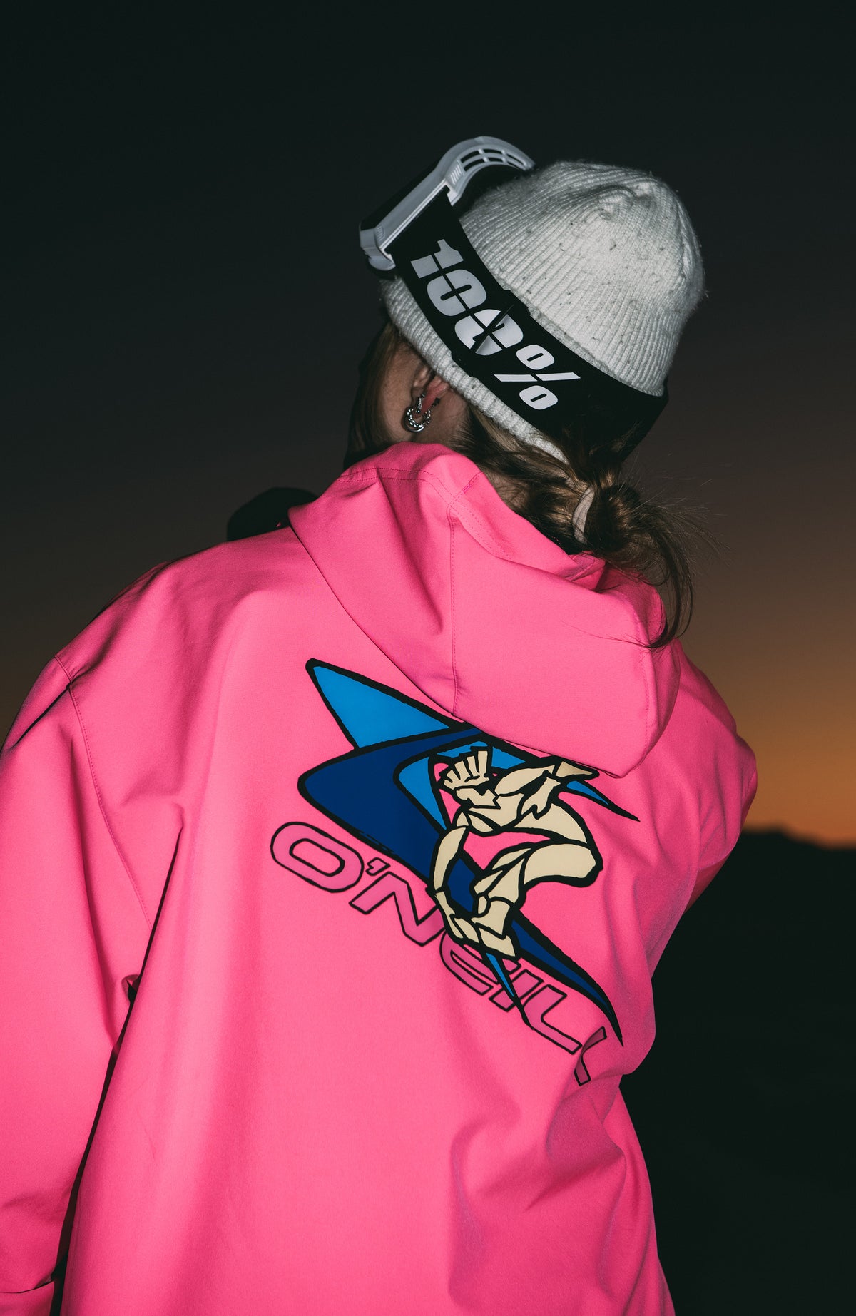 Sweat à capuche Softshell FWC'Play | Skater Pink