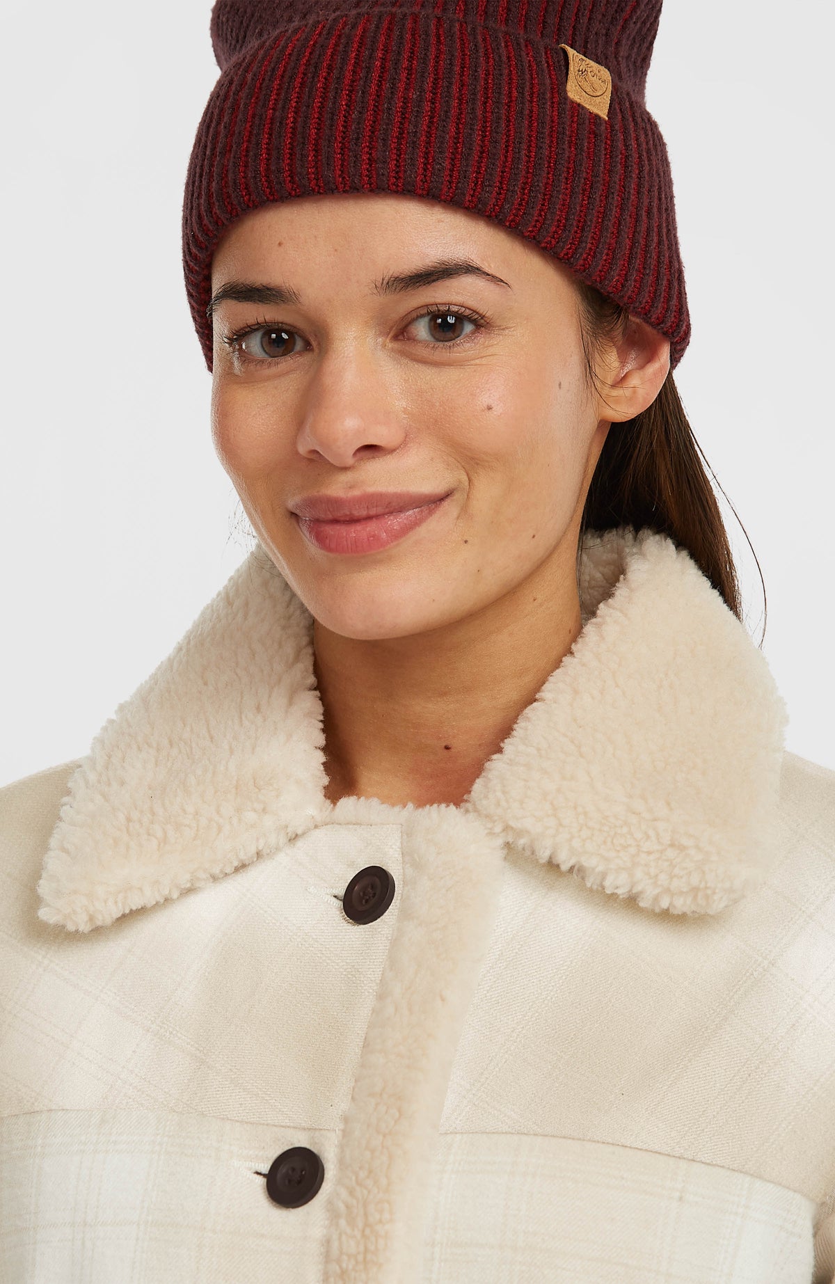 Veste O'Riginals doublée en polaire | Beige Check