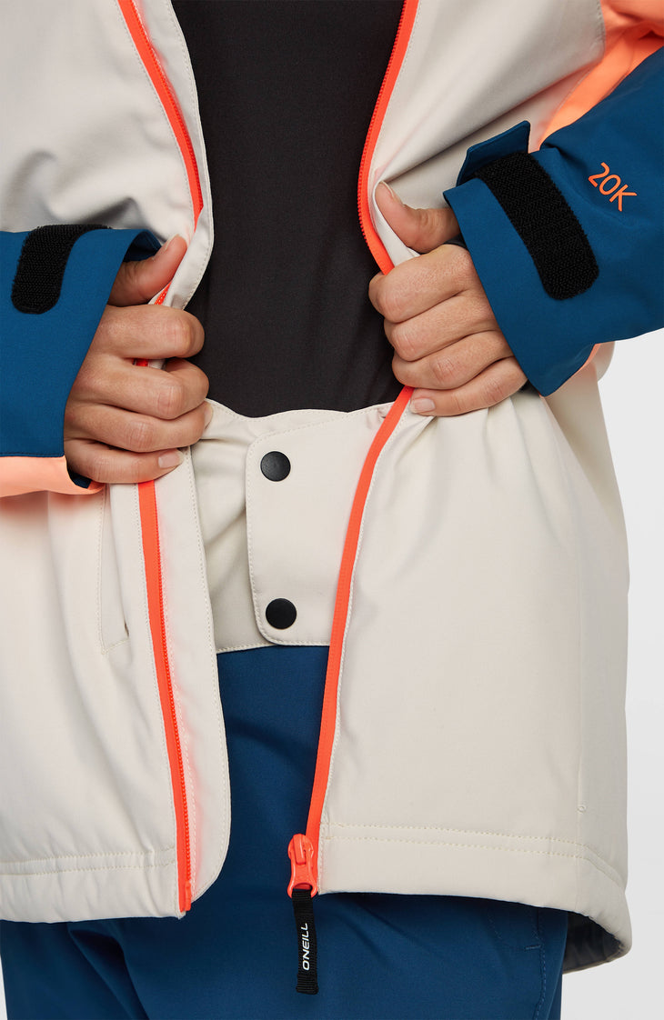 Veste de ski asymétrique FWC'Play | Murky Water Colour Block