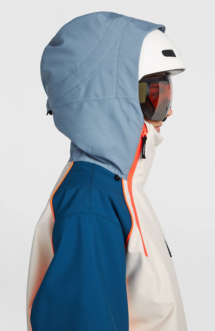Veste de ski asymétrique FWC'Play | Murky Water Colour Block