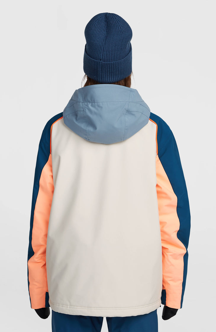 Veste de ski asymétrique FWC'Play | Murky Water Colour Block