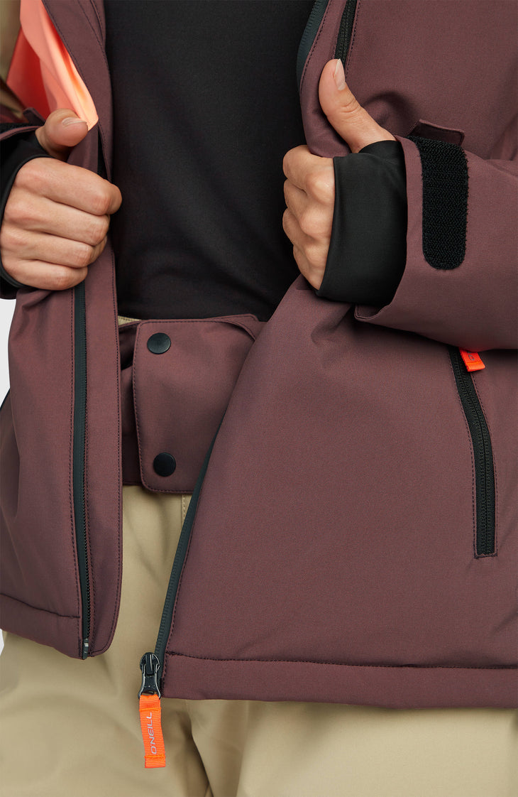 Veste de ski FWC'Cruz Triple | Olive Blush Colour Block