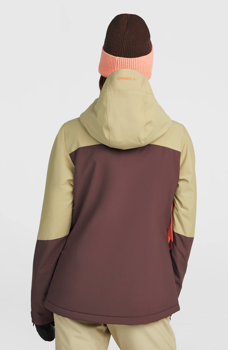 Veste de ski FWC'Cruz Triple | Olive Blush Colour Block