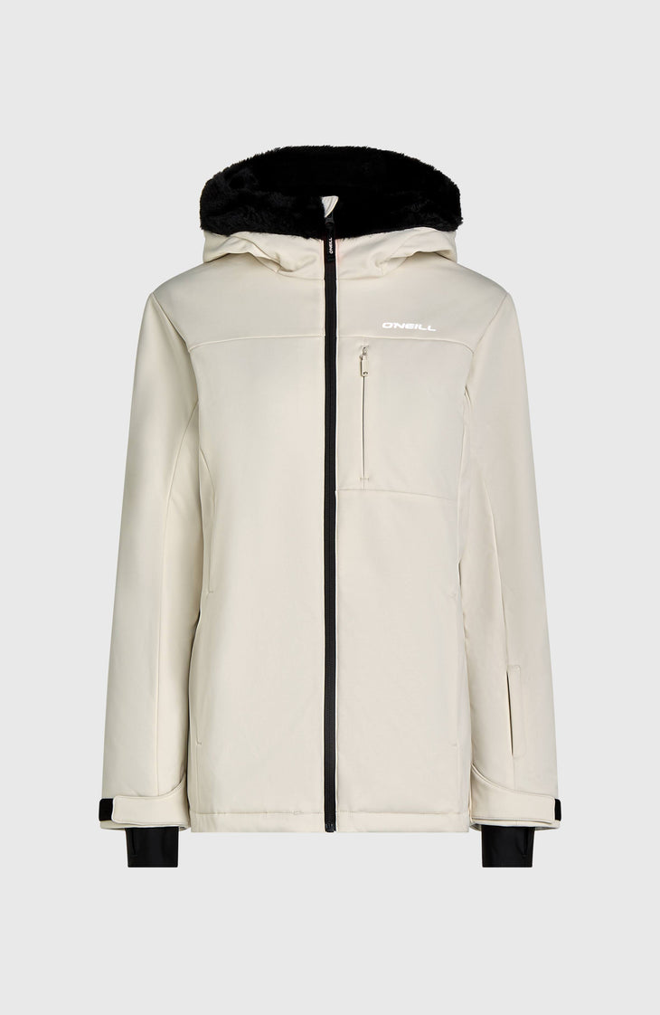 Veste de ski Softshell FWC'Cruz | Linen White