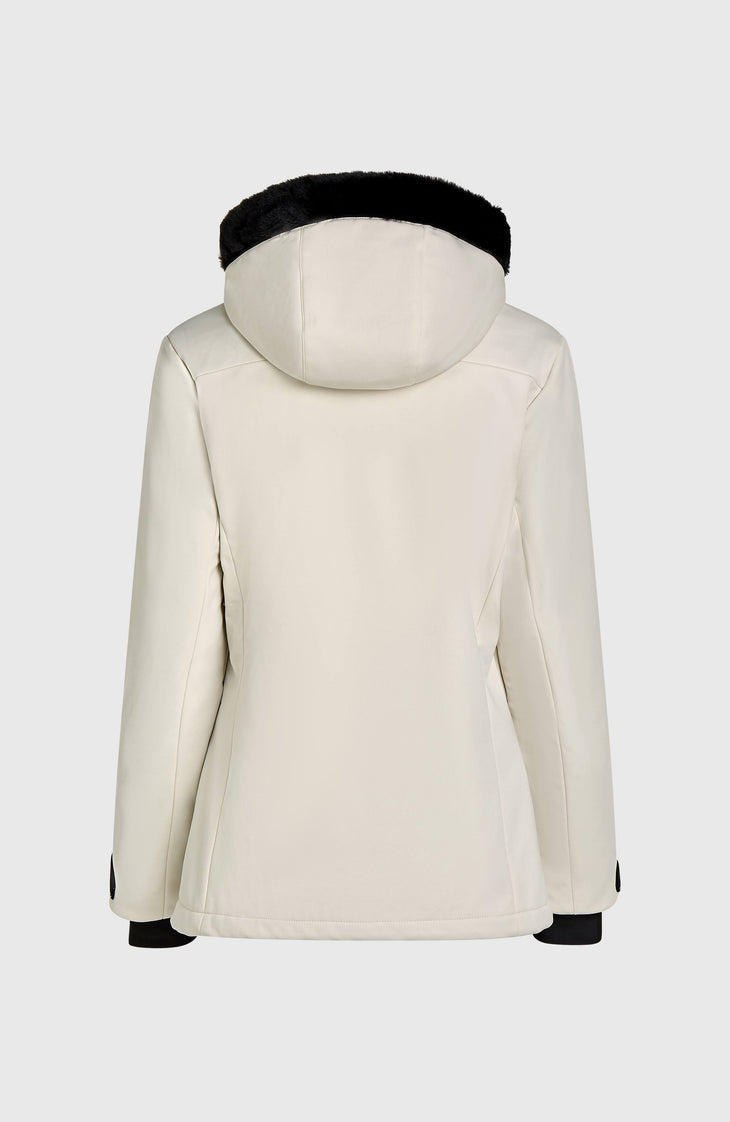 Veste de ski Softshell FWC'Cruz | Linen White