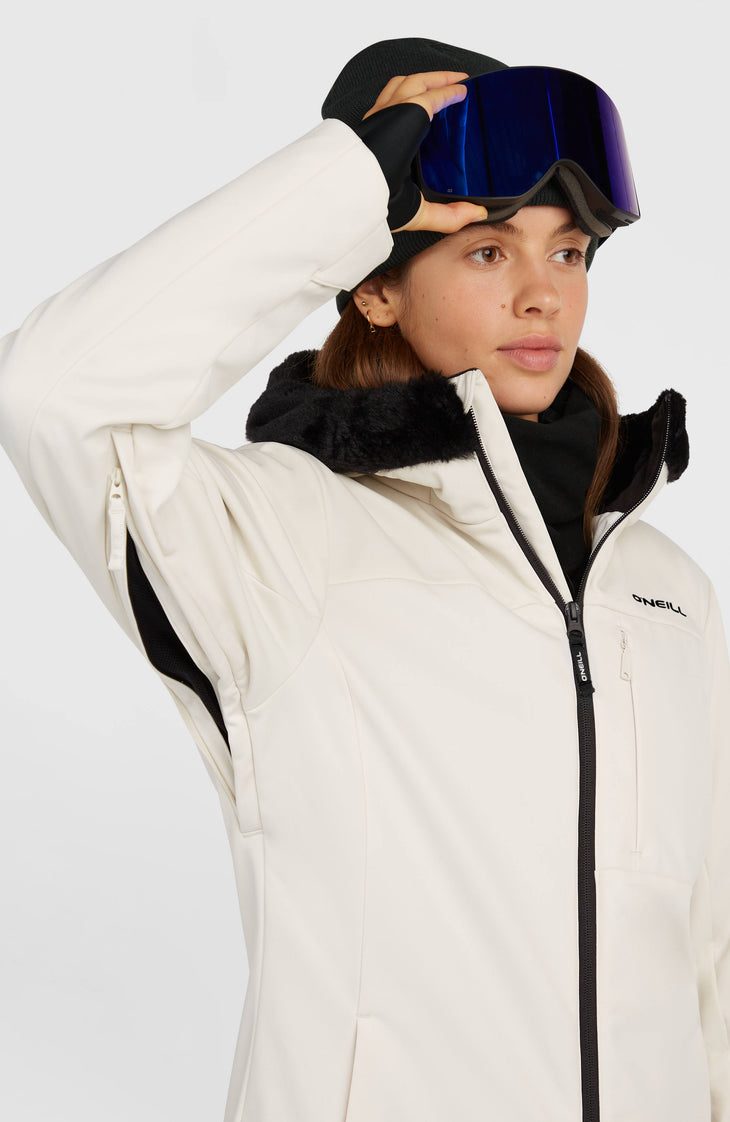 Veste de ski Softshell FWC'Cruz | Linen White