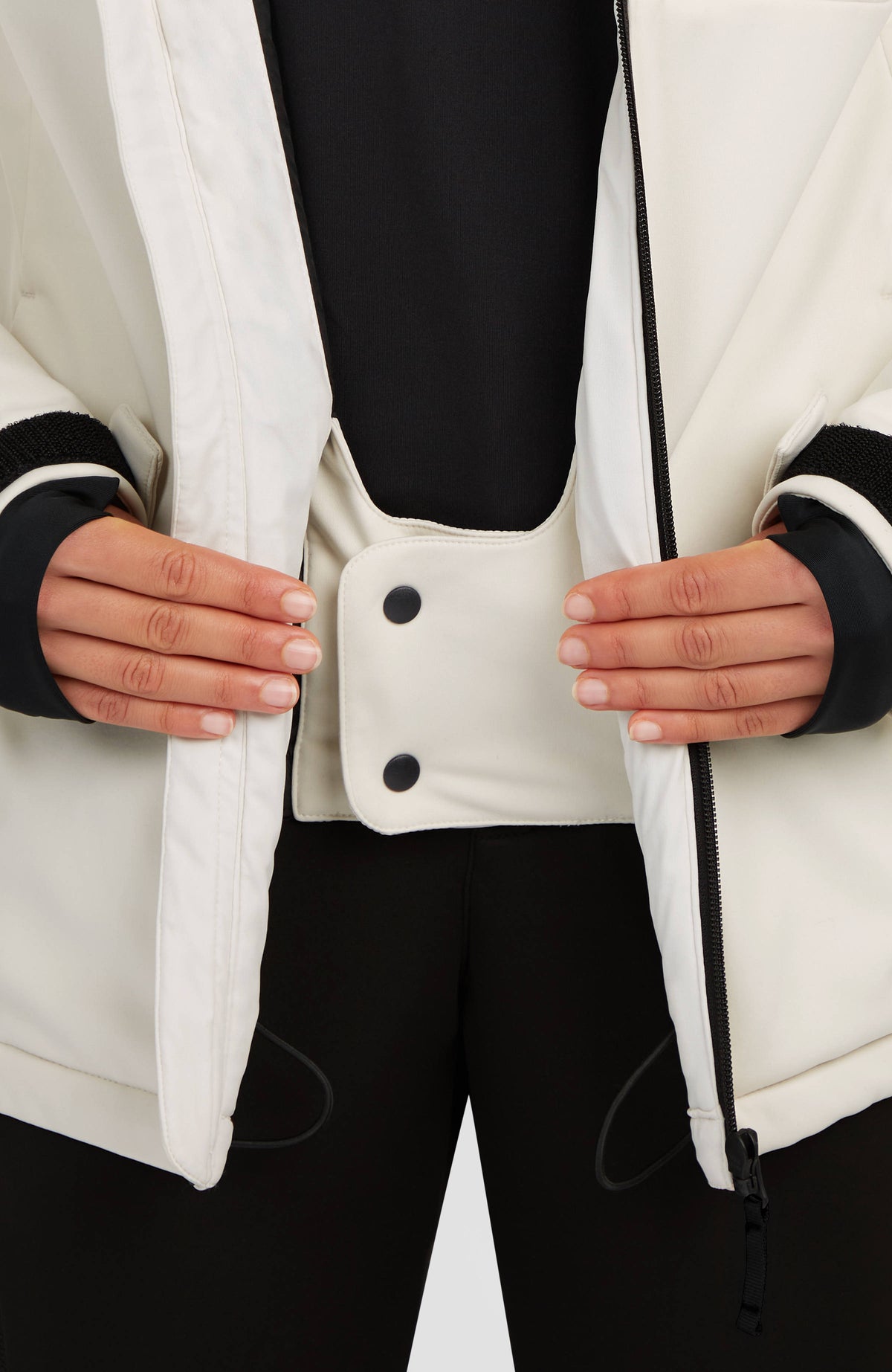 Veste de ski Softshell FWC'Cruz | Linen White