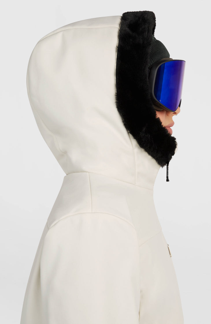 Veste de ski Softshell FWC'Cruz | Linen White