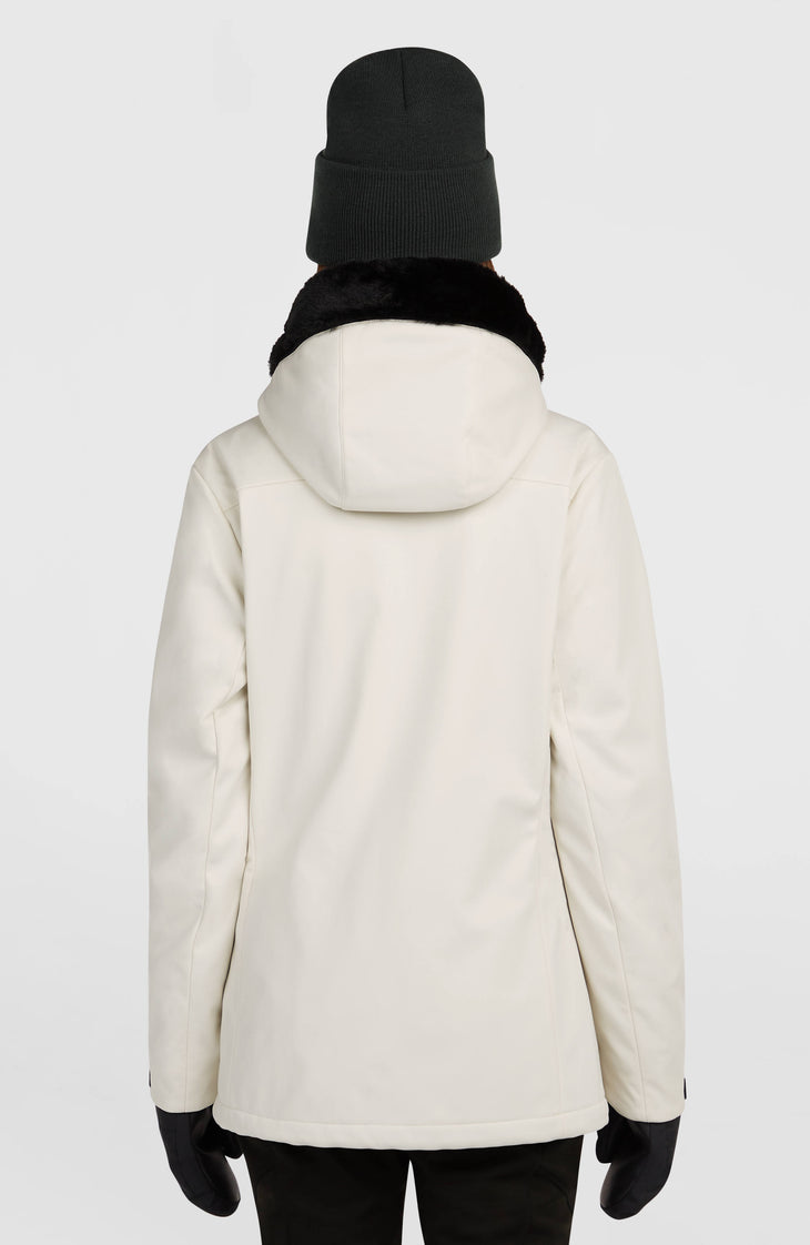 Veste de ski Softshell FWC'Cruz | Linen White