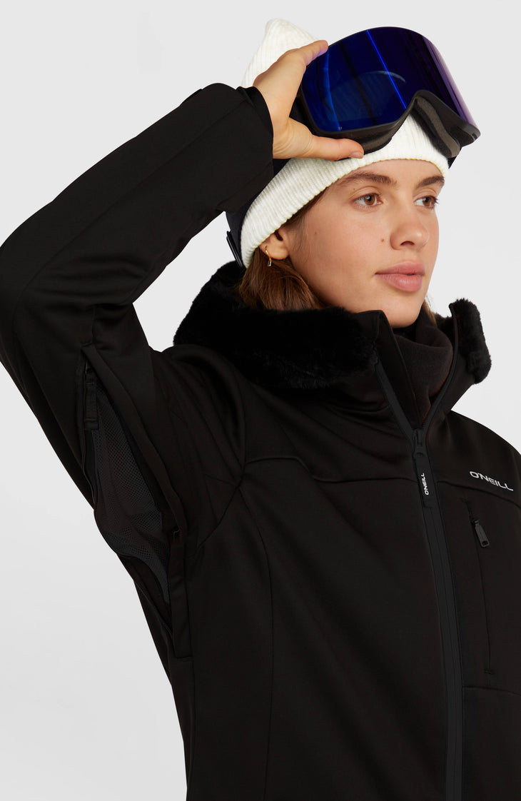 Veste de ski Softshell FWC'Cruz | Black Out