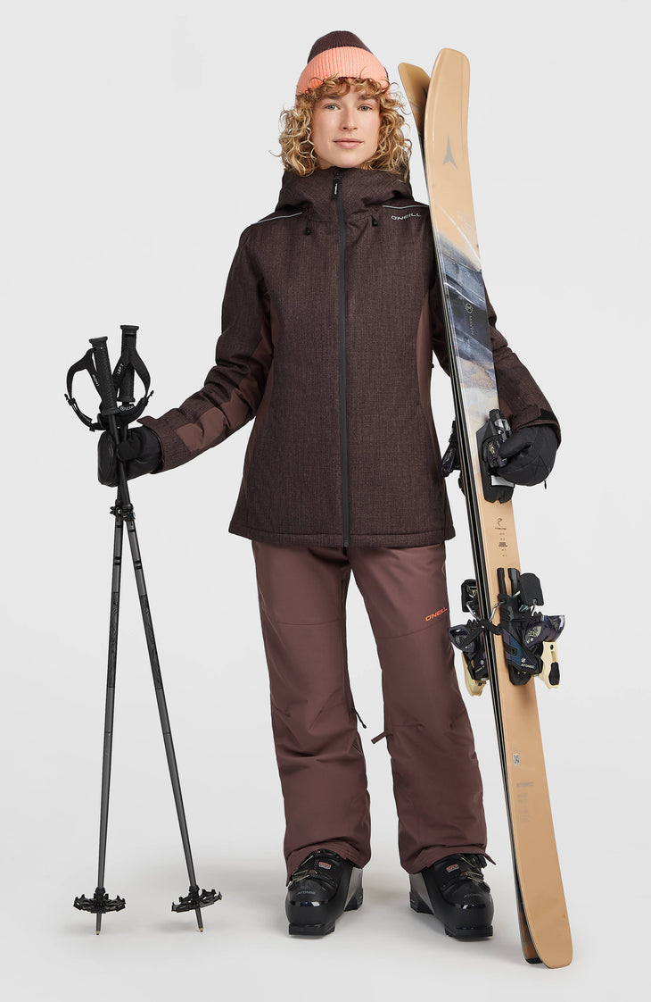 Veste de ski FWC'Cruz Melange | Purple Gray