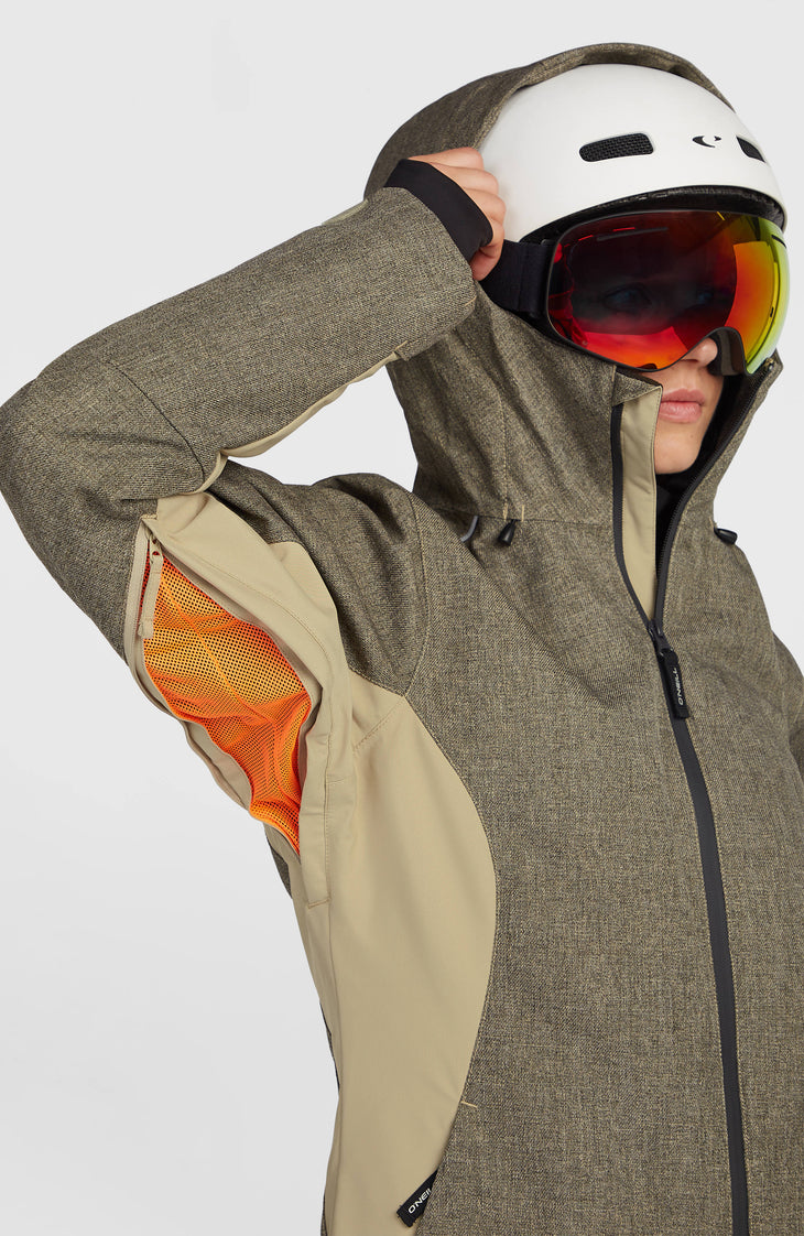 Veste de ski FWC'Cruz Melange | Olive Blush