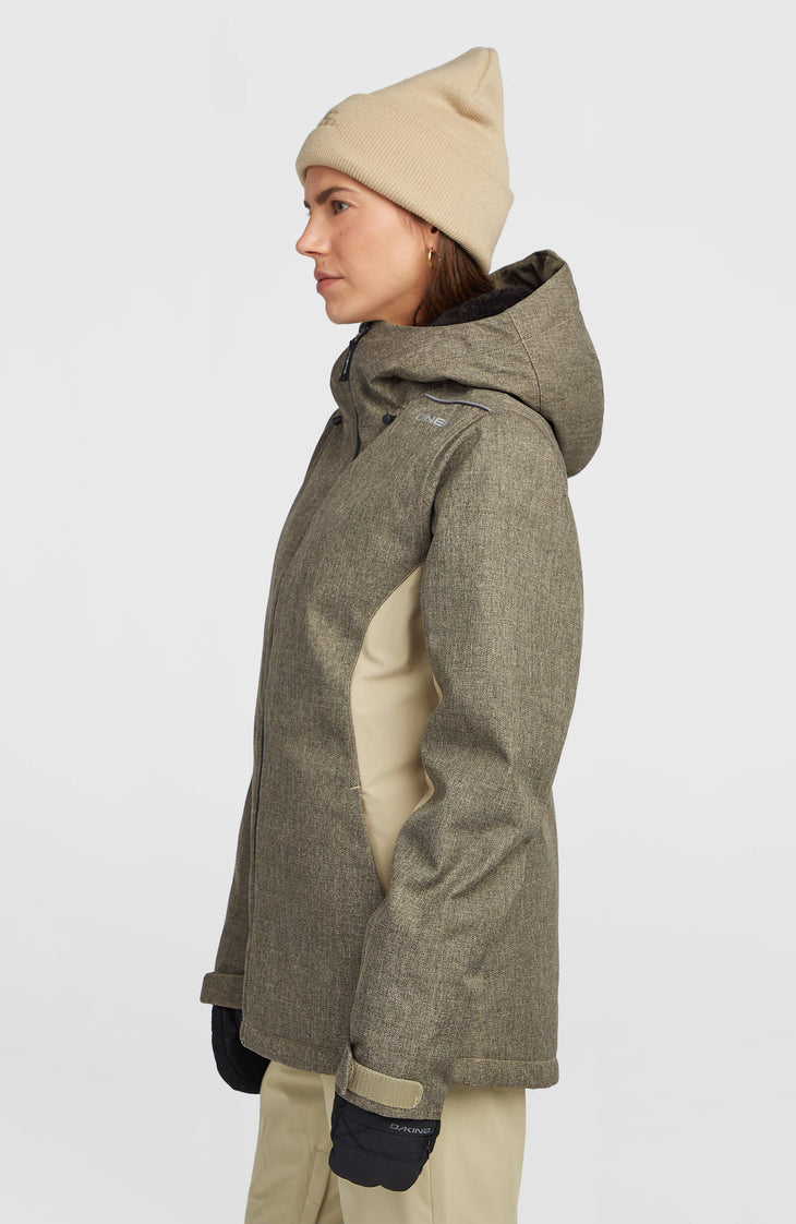Veste de ski FWC'Cruz Melange | Olive Blush